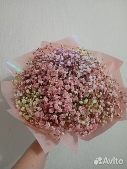 Букет из гипсофилы