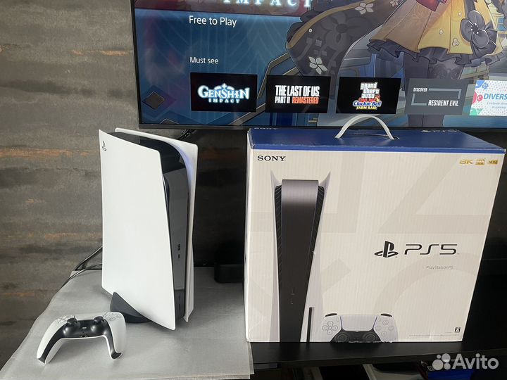 Sony Playstation 5+120игр