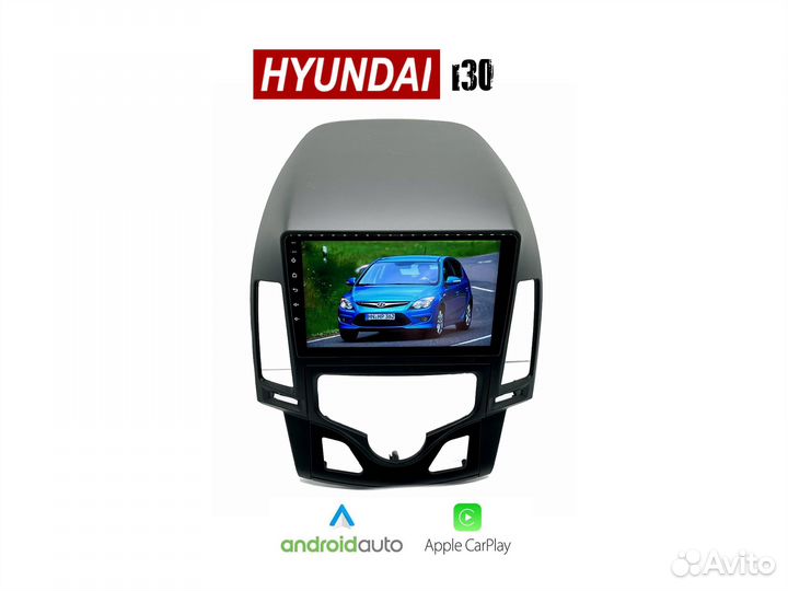 Topway Hyundai i30 1gh климат LTE CarPlay 3/32gb