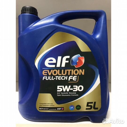 Масло моторное 5w-30 ELF Evolution Fulltech FE