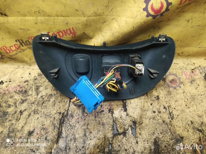 Накладка торпедо с кнопками Renault Scenic