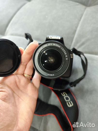 Зеркальный фотоаппарат canon eos 1100d