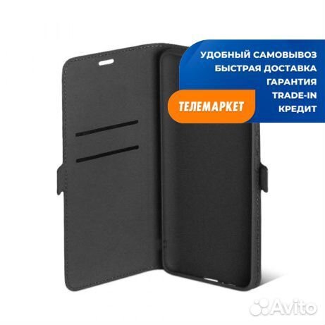 Чехол-книжка DF для Xiaomi Mi 11 Черный