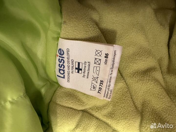 Зимний комбинезон 86 92 Lassie