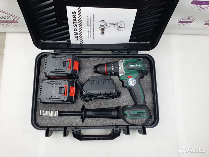 Шуруповерт для ледобура Metabo 26v 12Ah новый