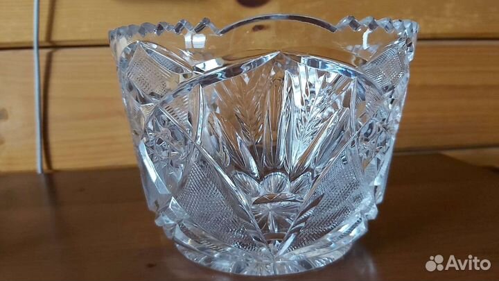 Хрустальная конфетница СССР