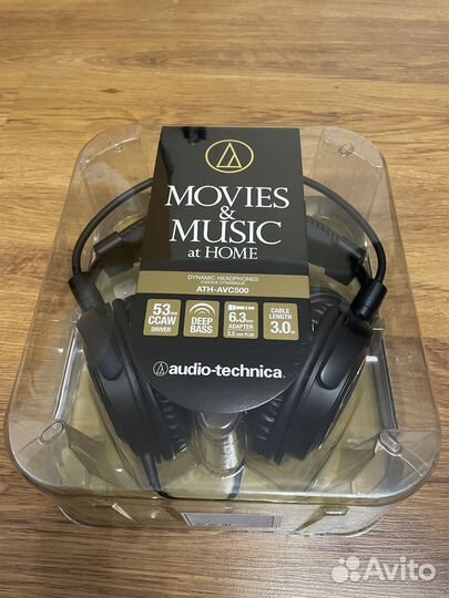Наушники мониторные Audio-Technica ATH-AVC500