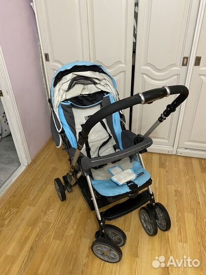 Прогулочная коляска capella с перекидной ручкой