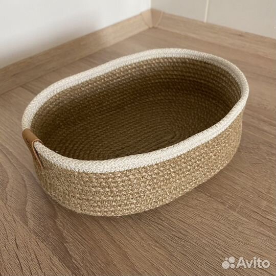 Корзина из джута