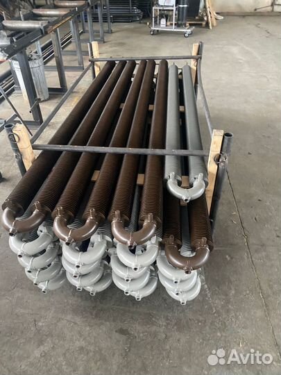 Регистры отопления из оребренной трубы