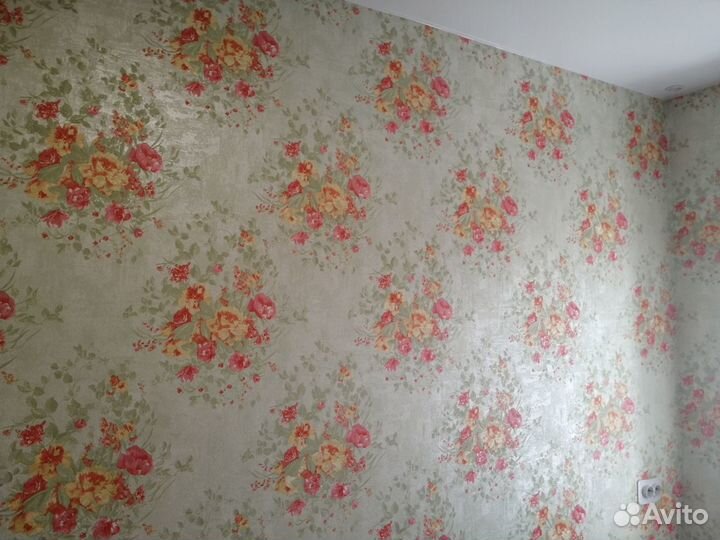 Поклейка обоев