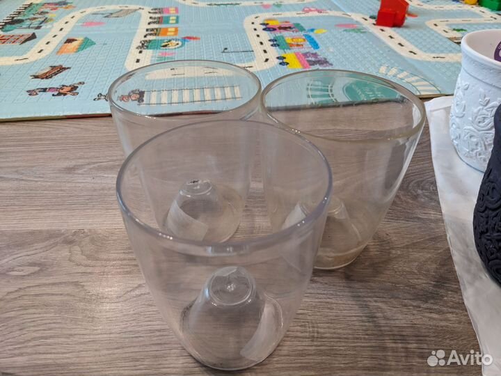 Горшки для цветов разные