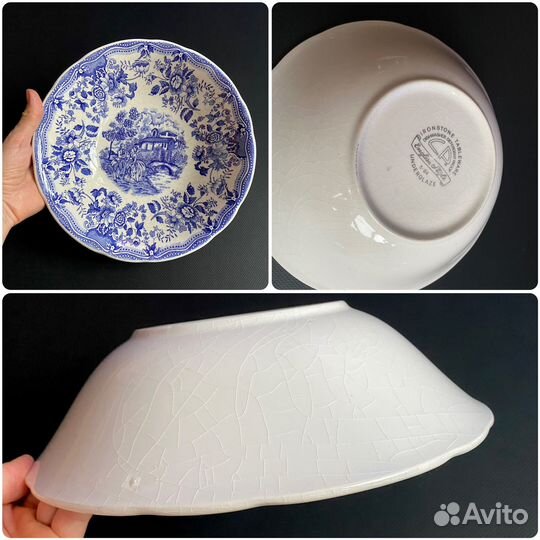 Винтажная тарелка Англия Promogros English Style