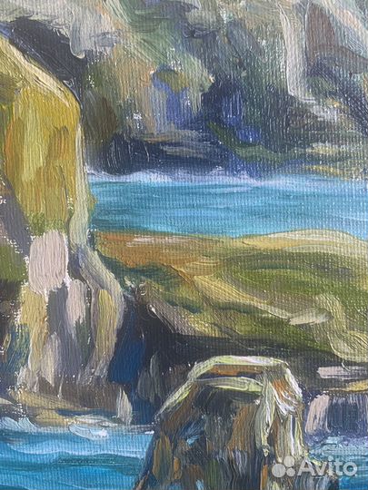 Картина маслом «Море»