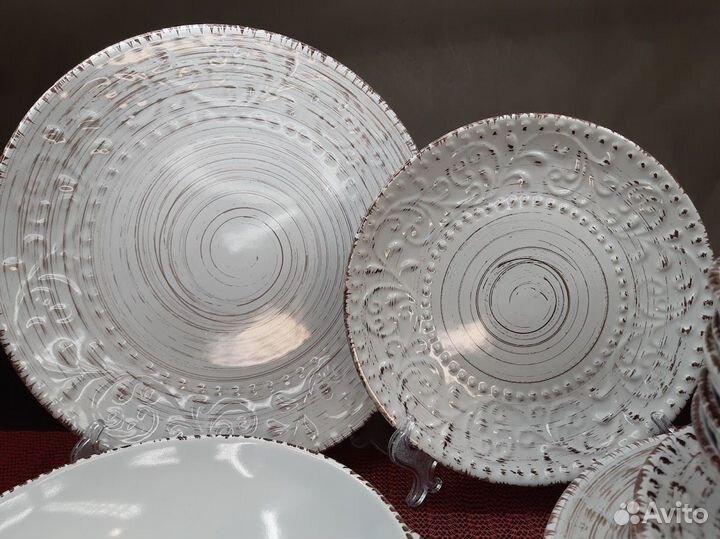 Тарелки Энже Daniks: обеденные, суповые, десертные