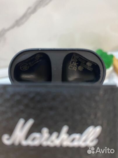 Беспроводные наушники marshall minor 3 чёрные