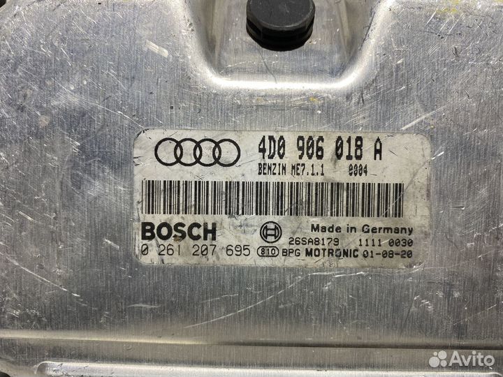 Блок управления двигателем Audi A8 D2 6.0