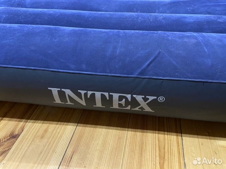 Надувной матрас intex с насосом