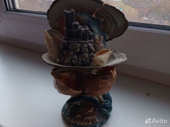 Сувенир из ракушек Ласточкино гнездо Ялта