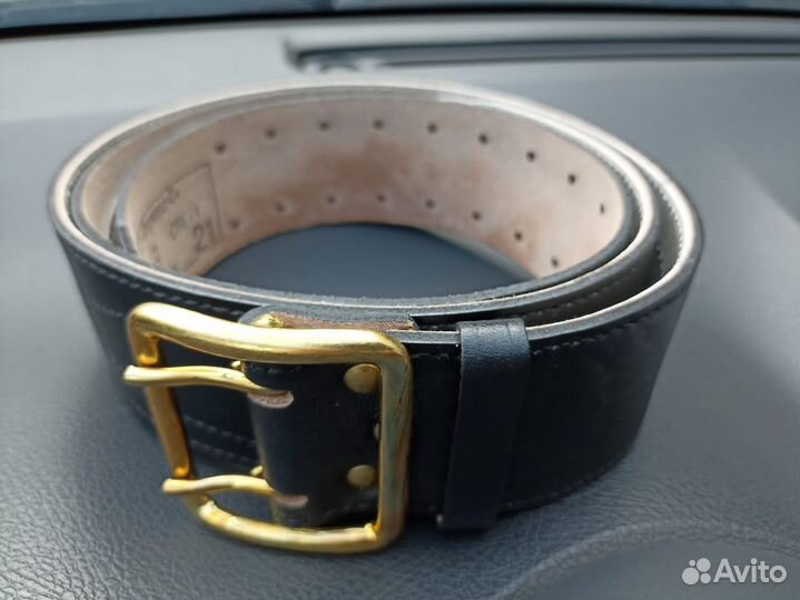 Ремень кожаный офицерский / купить в Калининграде