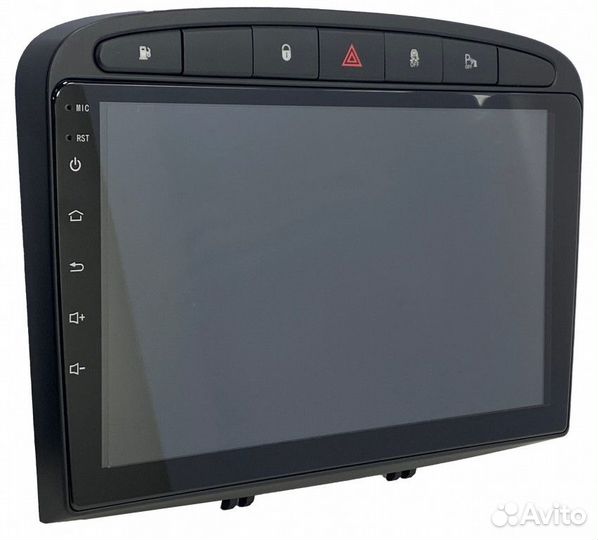 Магнитола 9 дюймов Android на Peugeot 308 и 408