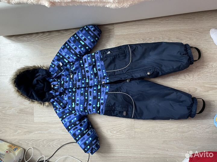Зимний комбинезон kerry 86 на мальчика