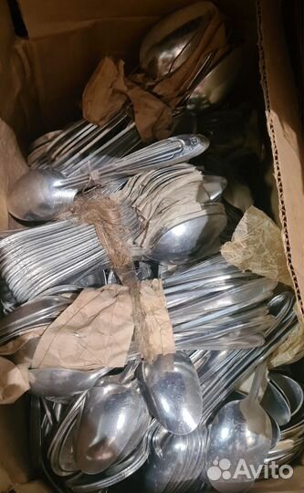 Ложки алюминиевые столовые СССР