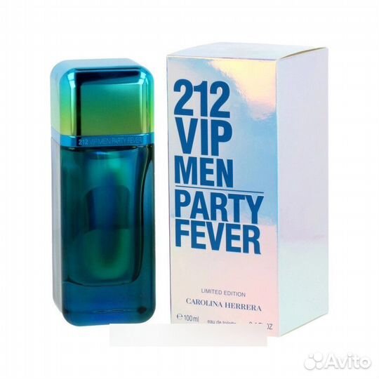 Carolina Herrera 212 Vip Men Party Fever 100 ml тестер мужская туалетная вода