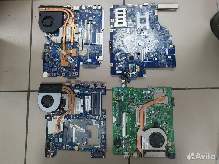 Корпуса и мат. платы для ноутбуков