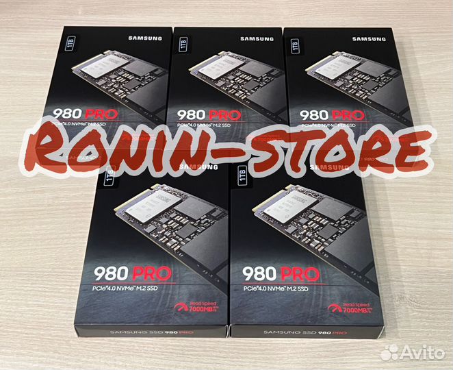 Samsung SSD 1Tb 980 PRO NVMe M.2 (MZ-V8P1T0BW)