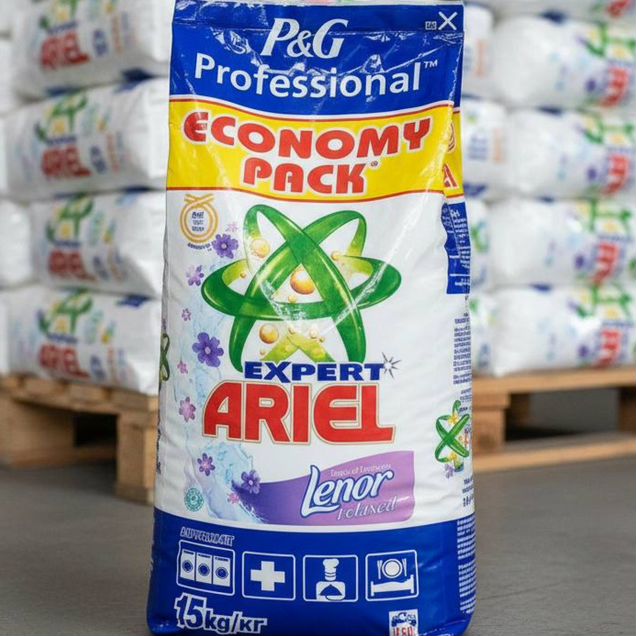 Стиральный порошок 15 кг ariel lenor
