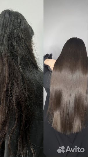 Кератин/ботокс/нанопластика/уход