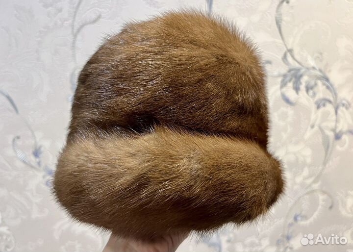 Шапка норковая женская