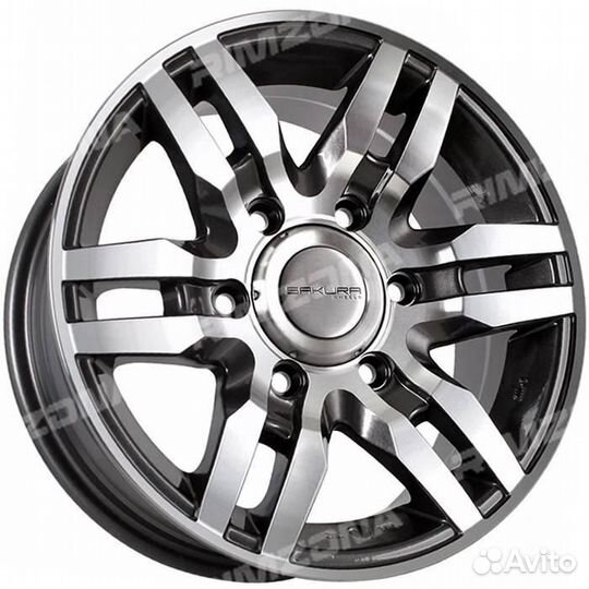 Литой диск sakura wheels R15 6x139.7