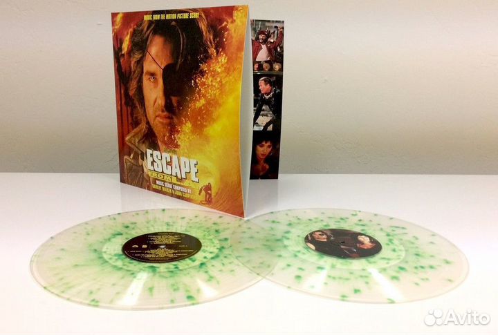 John Carpenter's Escape from L.A. OST 2xLP color