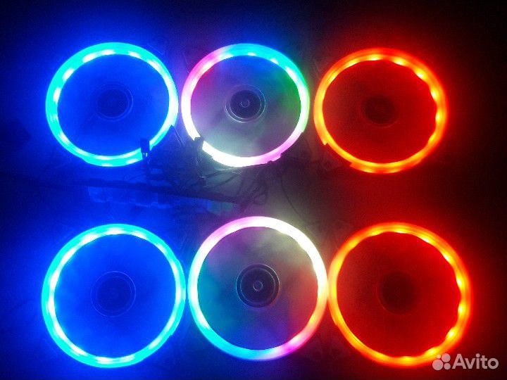 Новые кулера для корпуса с подсветкой 120 мм