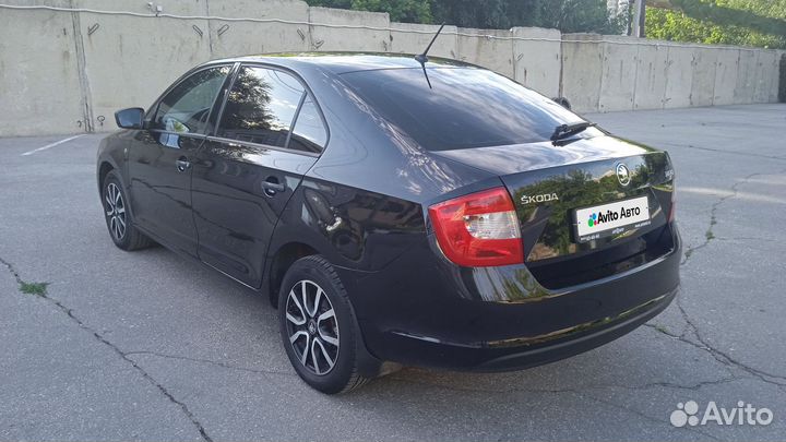 Skoda Rapid 1.6 AT, 2017, 130 000 км