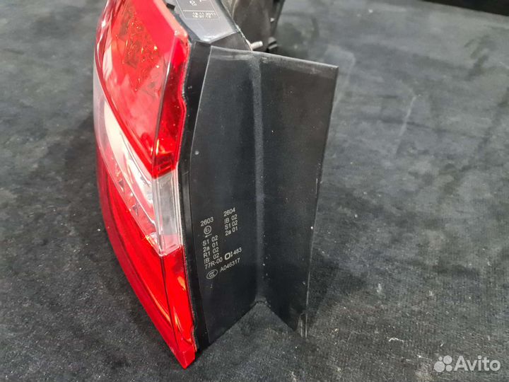 Левый фонарь Mercedes W212 дорест