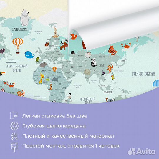 Детские фотообои 