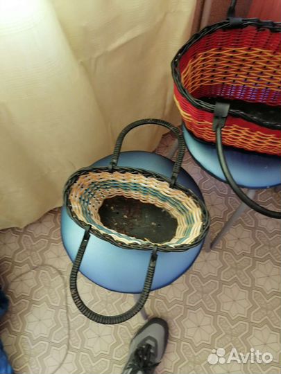 Плетеные корзинки СССР