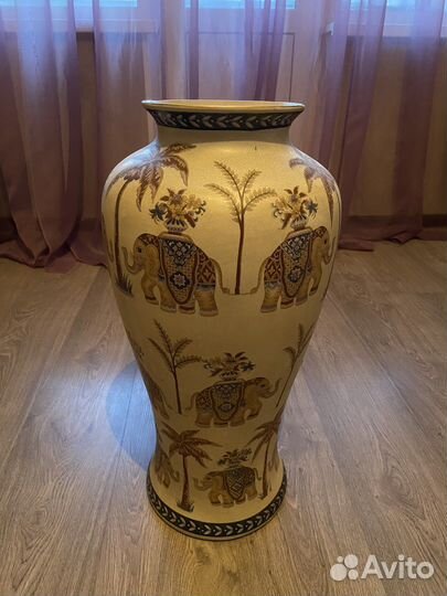 Ваза напольная керамическая