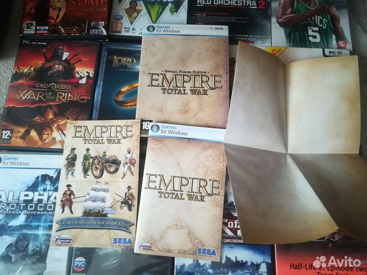 Игры на компьютер в формате DVD с мануалами
