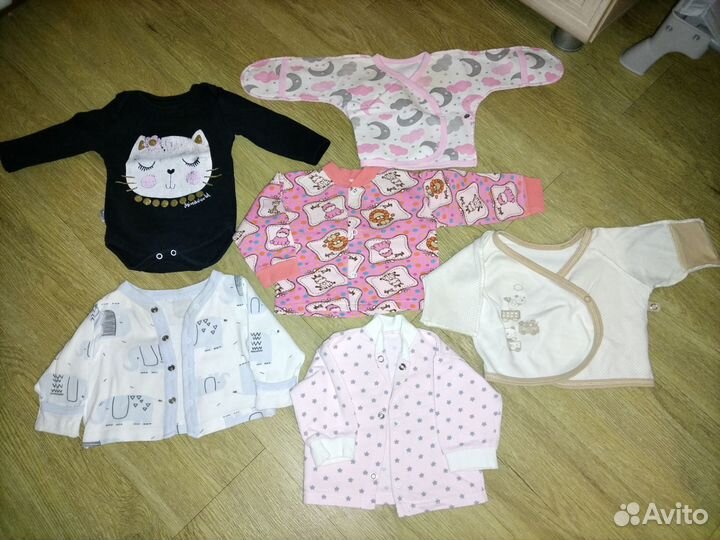 Коробка вещей на девочку