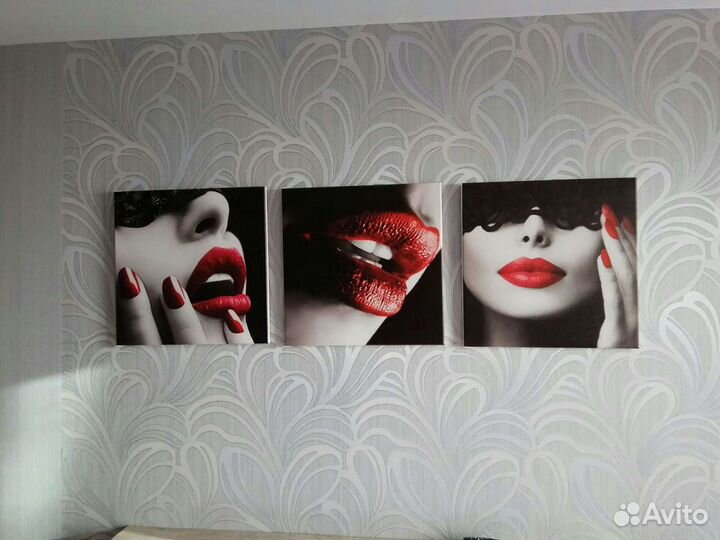 Картины триптих 50*50