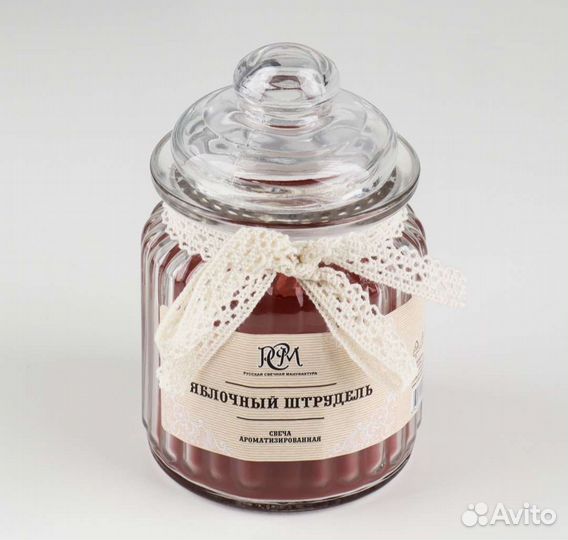Ароматизированная свеча в банке