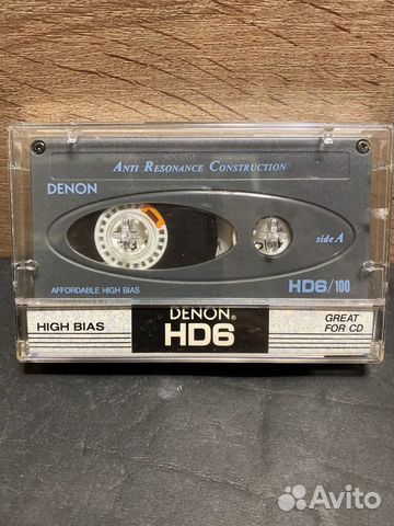 Кассета Denon HD 6 100 тип 2 хром