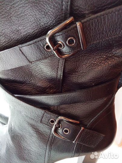 Сапоги женские натуральная кожа демисезонные 39