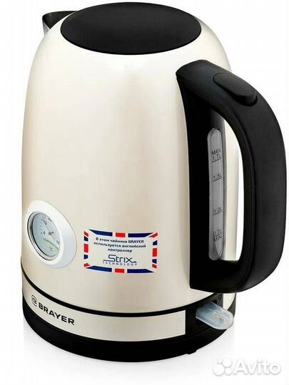 Чайник электрический Brayer 1005BR-YE 1.7 л