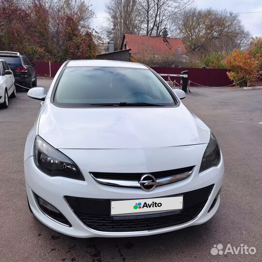 Opel Astra 1.6 AT, 2013, 262 000 км