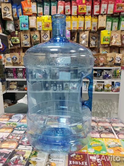 Пэт бутыль 19л с ручкой